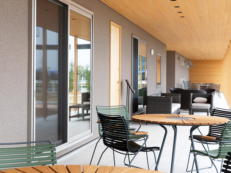 香川県産ヒノキを知る・触れてみる 楽しい時間が過ごせる憩いの空間が誕生