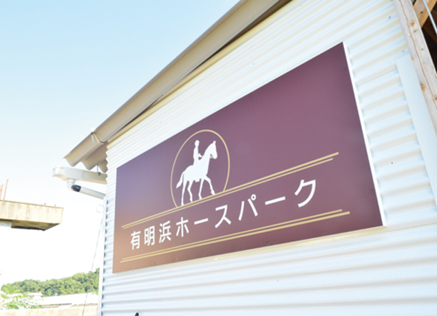 『有明浜ホースパーク』心安らぐ馬との触れ合いを楽しめる場所