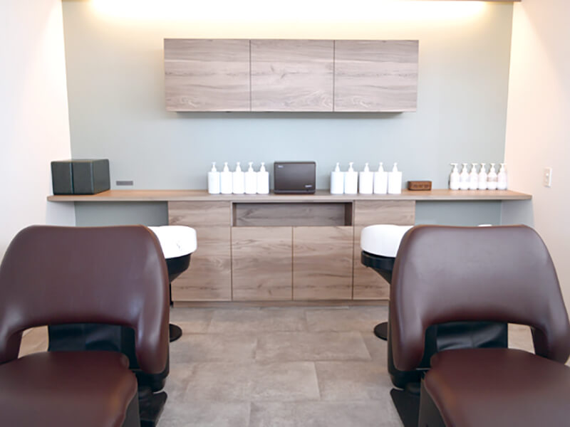 ゆったりとした空間で気軽に通えるサロン