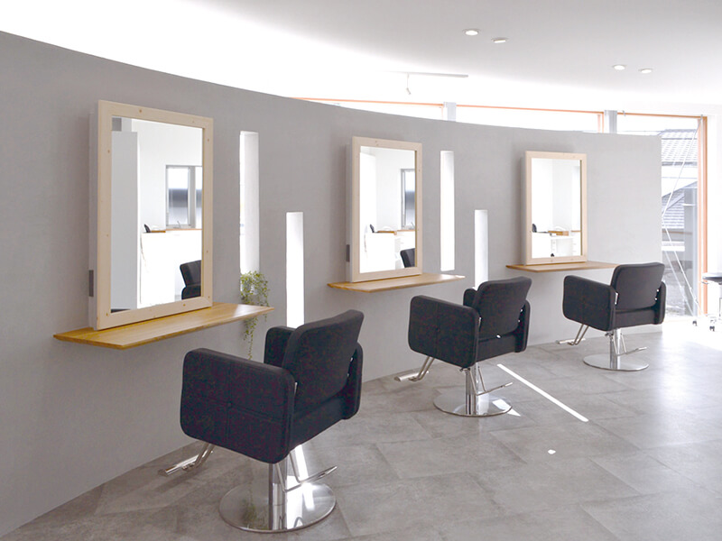 ゆったりとした空間で気軽に通えるサロン