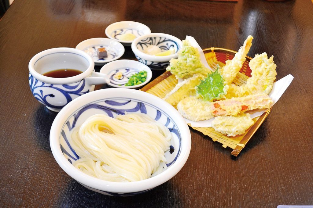 『讃岐の香り　石川うどん』讃岐の夢２００９を配合した、朝練りで作るうどん