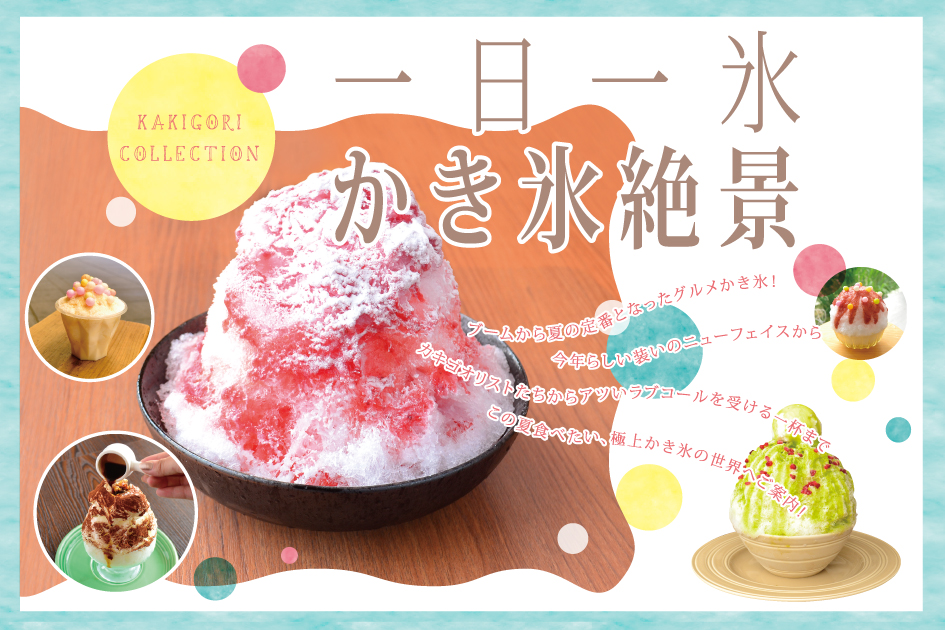 今年もこの季節がやってきた！かき氷コレクション2018☆一日一氷かき氷絶景