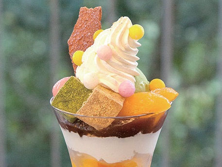 光差し込む開放的な空間から望む美しい緑は最高の贅沢