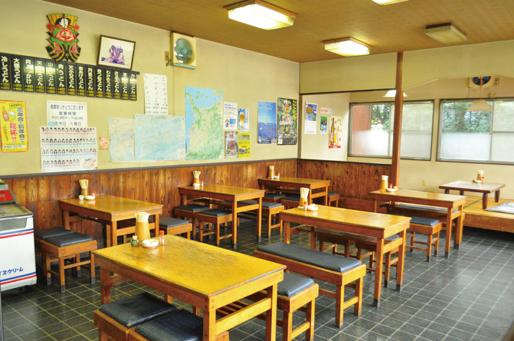 和牛を使用した肉系うどんが人気！