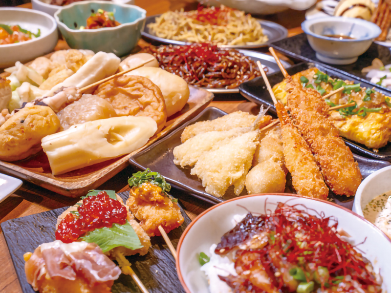 『カツデン酒場』串カツとおでんが主役！旨さと安さが揃ったお店【香川県高松市常盤磐町】