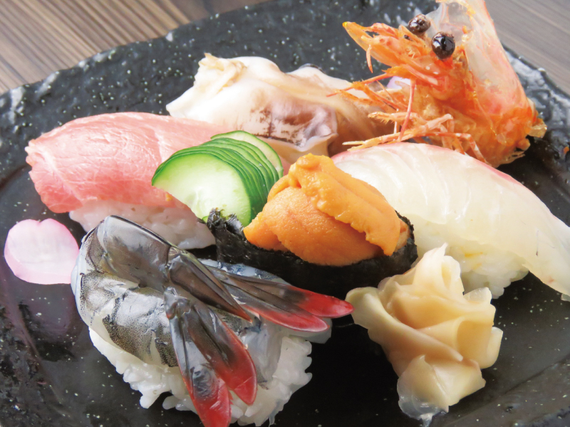 上にぎり寿司6貫