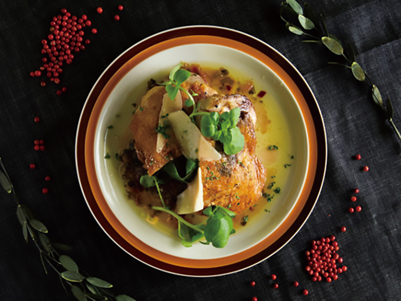 四国の食材を使用したイタロアメリカーナレストラン