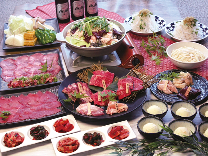 「オリーブ牛」が堪能できる全室個室の焼肉店