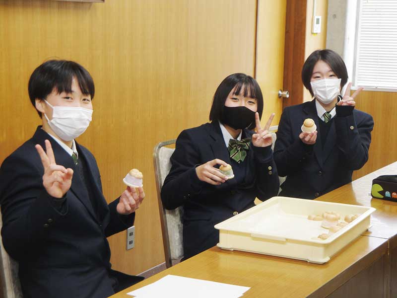 こんぴら参りのお供に最適！地元高校生発案のスイーツが誕生