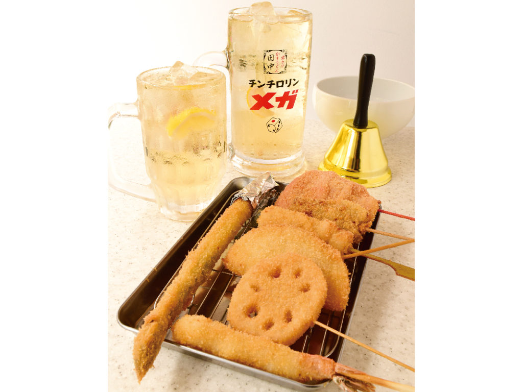 大阪名物・串カツ田中が香川に初登場！『串カツ田中 高松ライオン通店』