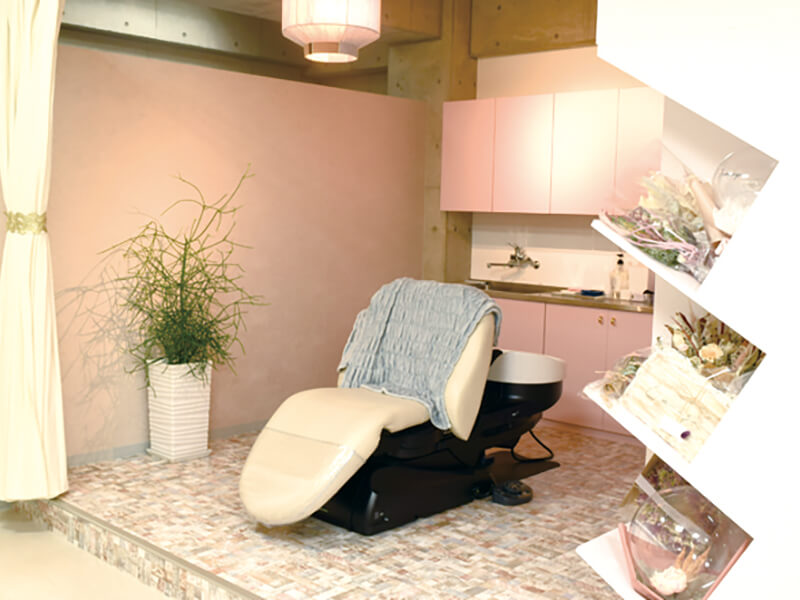 身も心も癒してくれるプライベートサロン