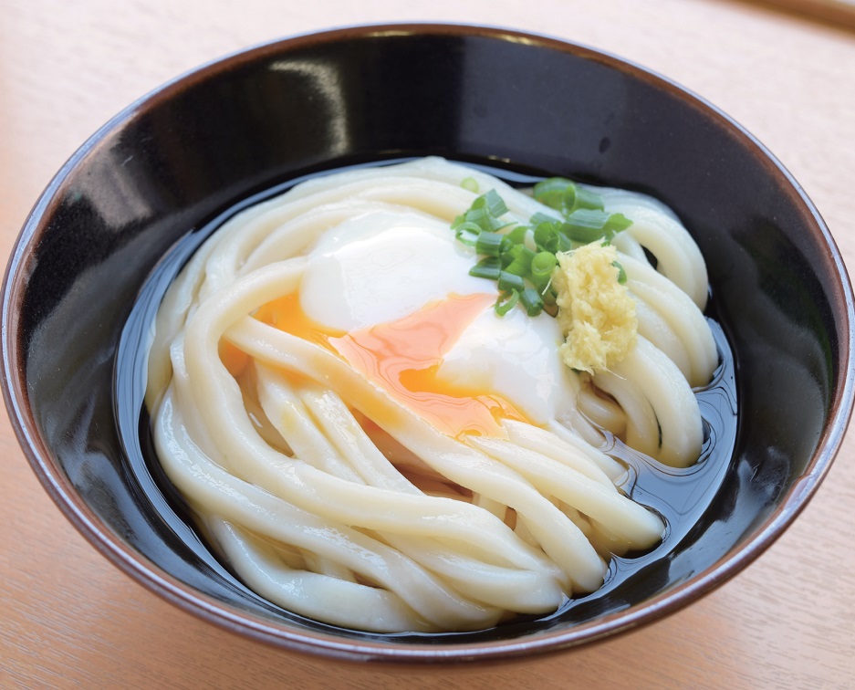 『セルフうどん 正家』大将こだわりのぶっかけダシと朝練りした太めの自家製麺がベストマッチ