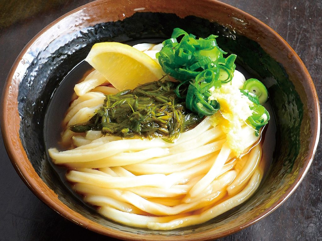 もっちりとした食感の麺にファンも 多い人気店