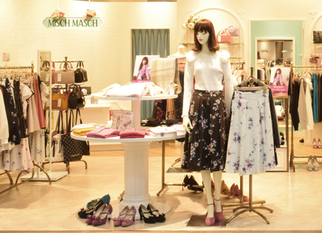 『MISCH MASCH ゆめタウン高松店』フェミニン&きれいめスタイルが叶うShopが四国初出店