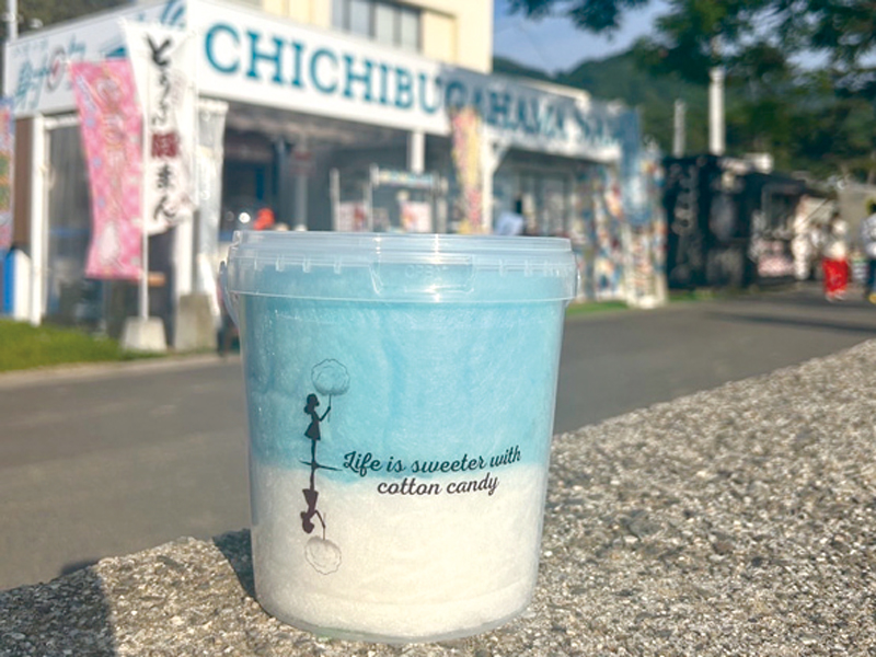 『三豊ジューシースタンド』カラフルな見た目に心が躍るわたあめ【香川県三豊市仁尾町】