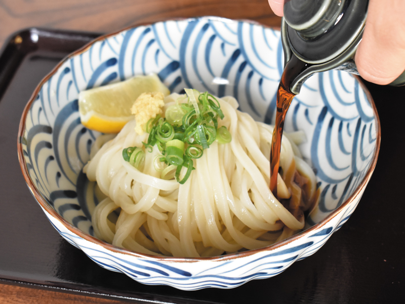 生醤油うどん