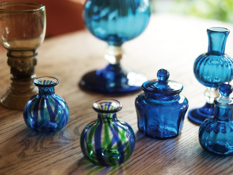 終了しました。8月3日(土)～9日(金)『三宅義一　暮らしに寄り添う吹きガラス展』