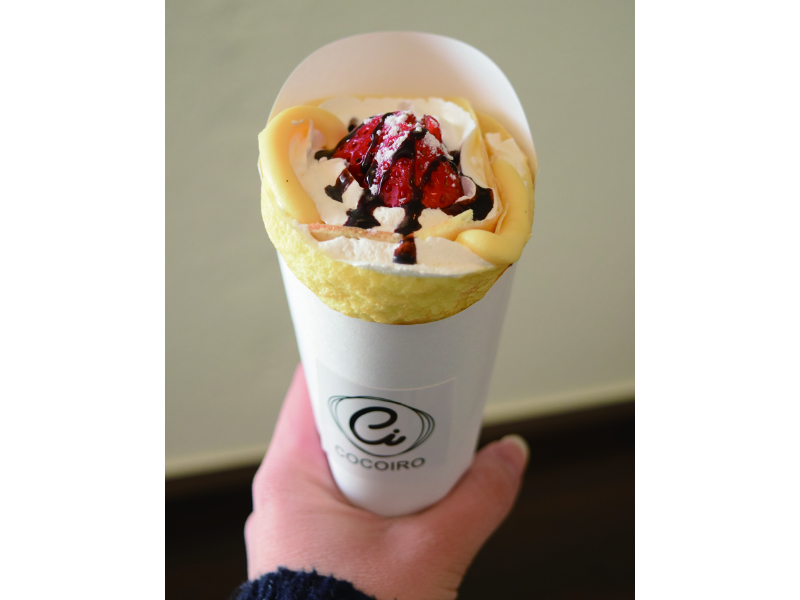 『COCOIRO CREPE』学校帰りや休日に立ち寄れるクレープ専門店