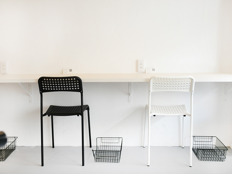 now new.のカウンター席