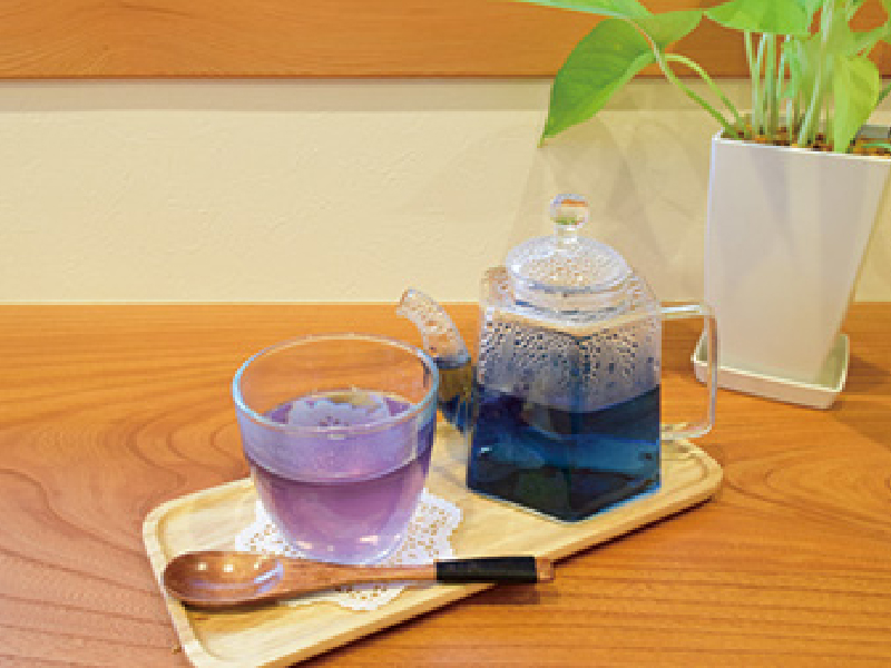 「森のそら 米と野菜と時々スイーツ」古代米や珍しい野菜を提供