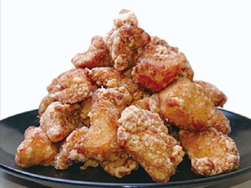 「山盛り唐揚 ここから」ボリューム満点な上、リーズナブルなお店