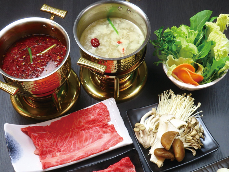 PANDA火鍋の料理