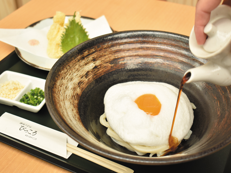 『讃岐うどん ぴっころ』ここでしか食べられない一品ずつ丁寧に作られたうどん【香川県高松市丸亀町】