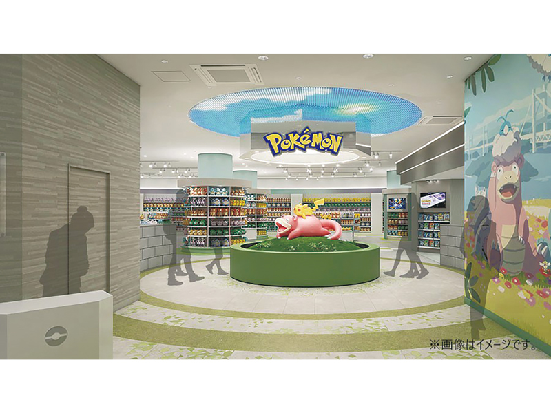 ポケモンセンターカガワ店内イメージ図
