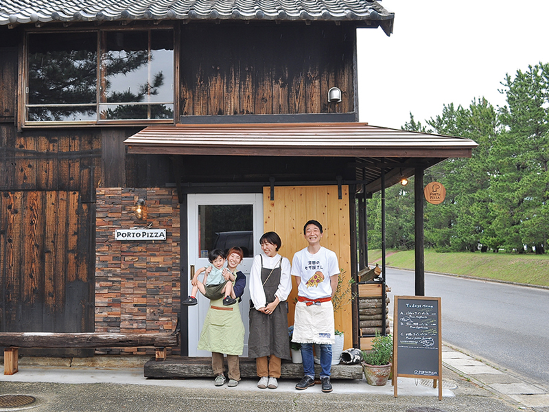 津田の松原近くにニュースポットが誕生！“交流の場”としてOPENしたピザ屋