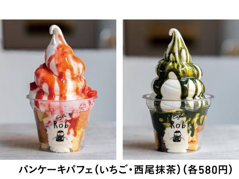 ふわシュワ生地のパンケーキを使った多彩なスイーツ