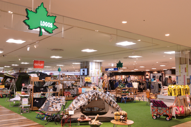 『LOGOS SHOP アウトレット 高松店』四国初のアウトレットショップとなってリニューアル！