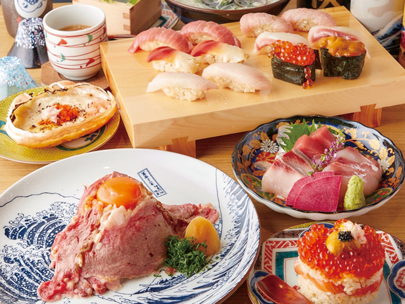 『寿司酒場 逆さ富士 鍛冶屋町店』本格寿司を気軽に堪能できる居酒屋【香川県高松市鍛冶屋町】