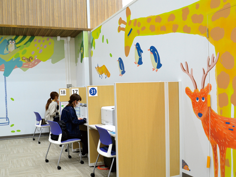 仕事探しから就職までを一貫サポート！