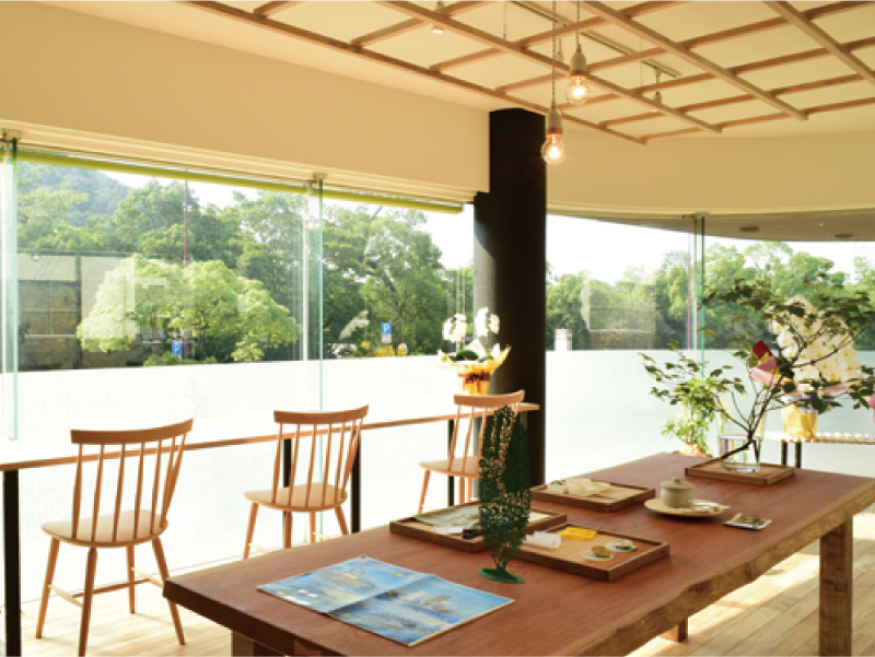 体をゆるめホッとひと息つけるショップ＆スローカフェ『宙帆のテラス ショップ＆スローカフェ』