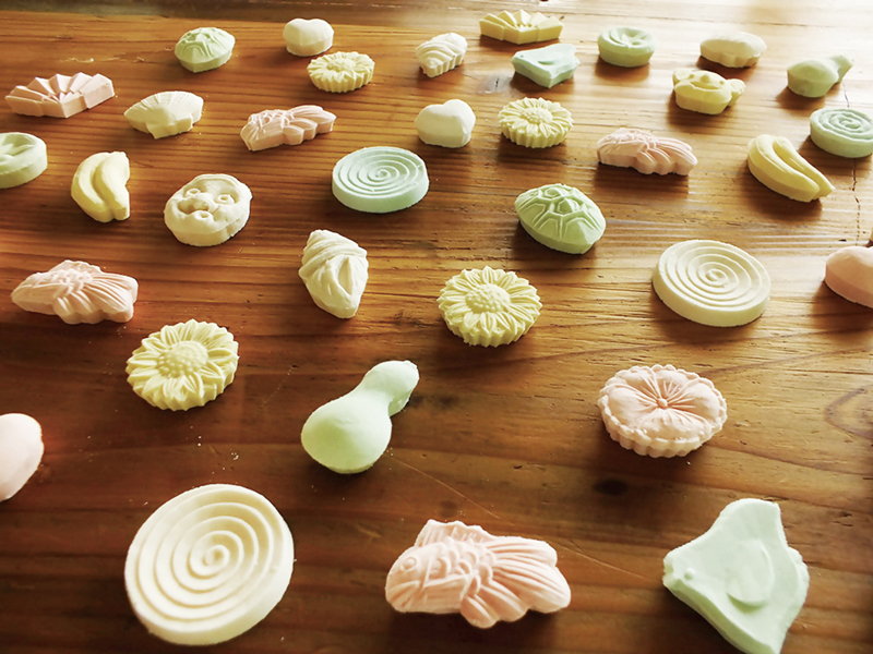 和三盆干菓子づくり