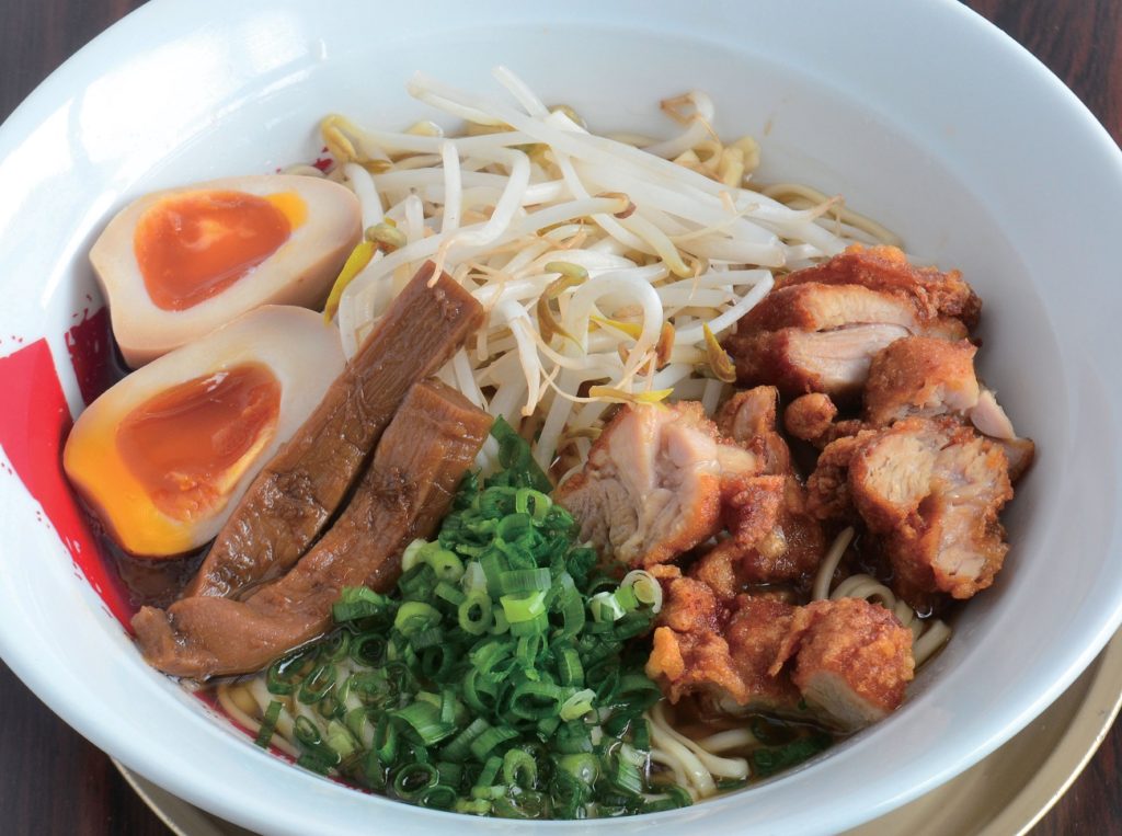 『讃岐手もみらぁ麺　笑店』アスリート必見の一杯！「笑店」から”マッスル麺”が登場！