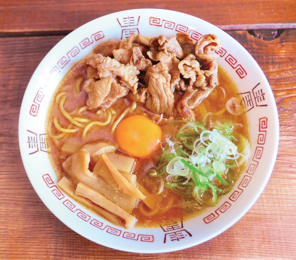 エッジの効いた豚肉で食欲増進！