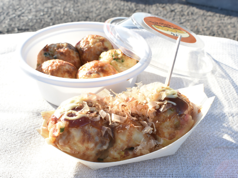 土日限定でOPENする「つゆだこ」が自慢のたこ焼き店