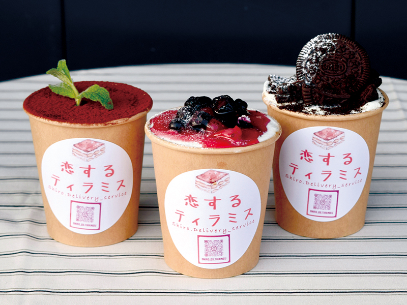 食べた人を元気に幸せにするカップティラミス専門店がOPEN！