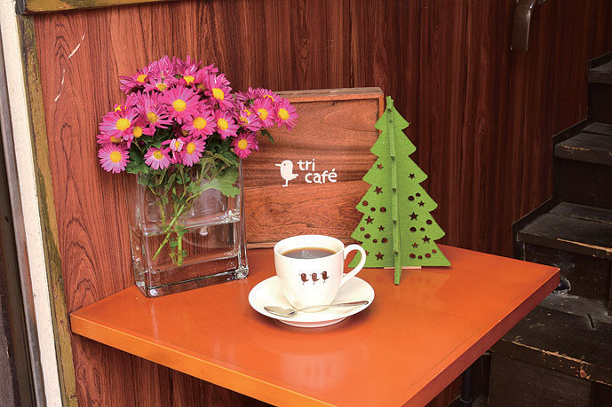 具材たっぷりの濃厚チャウダーが自慢「ｔｒｉ　ｃａｆｅ」の冬定番メニューが今年も登場！