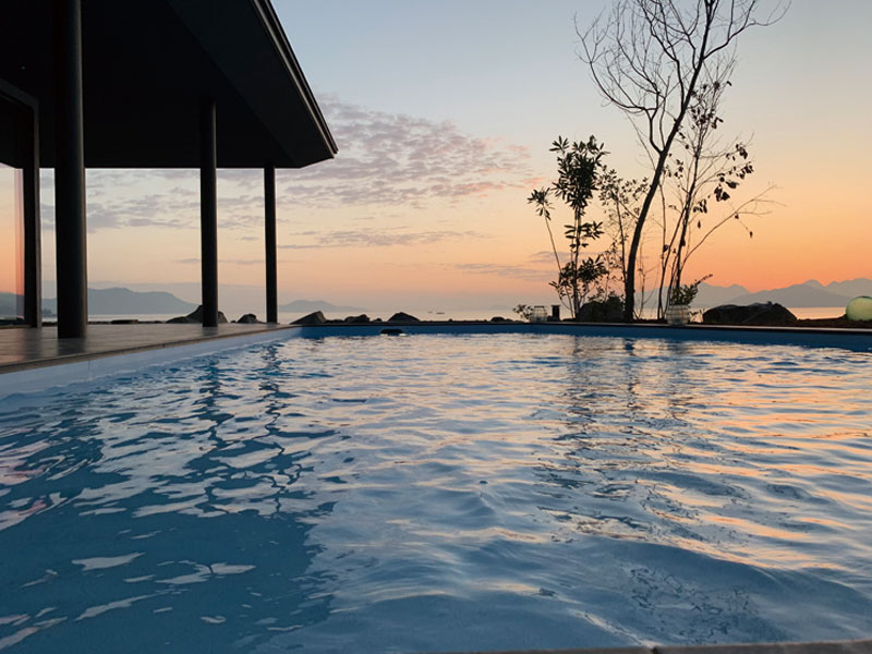 「泊Rutto」史上初の新築ゲストハウス 『積凪』が三豊･荘内半島に誕生！