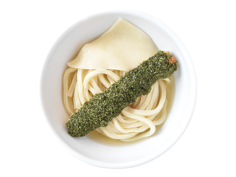 エメしょう（600円）（うどん（冷小･450円）＋エメラルド（150円））