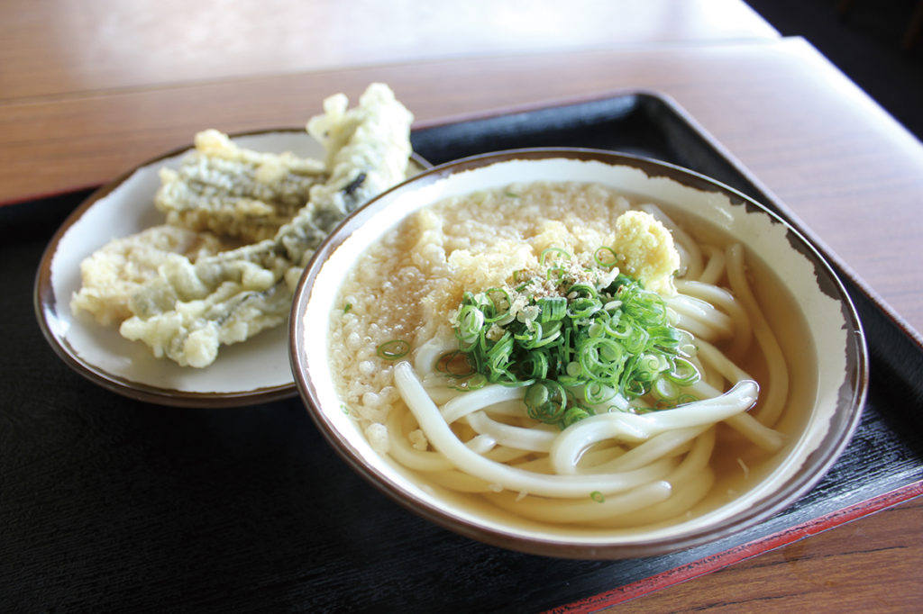 県内最東端にあるうどん店