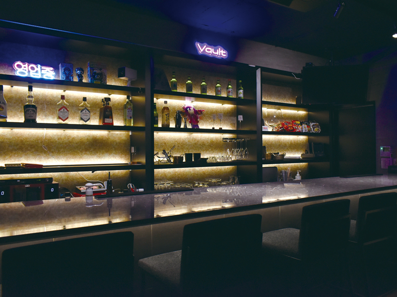 Vaultの店内