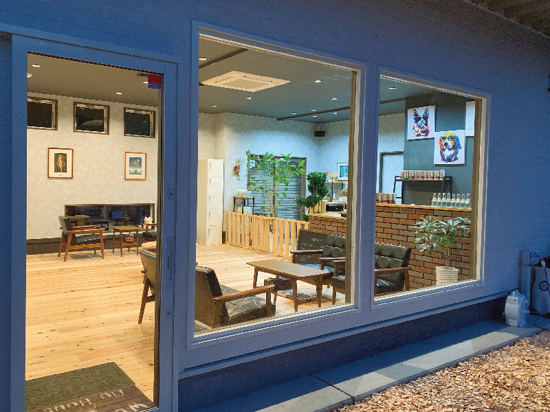 『Delight』トリミング、ラン、ホテル、カフェ、グッズ全てがハイレベルのサロン