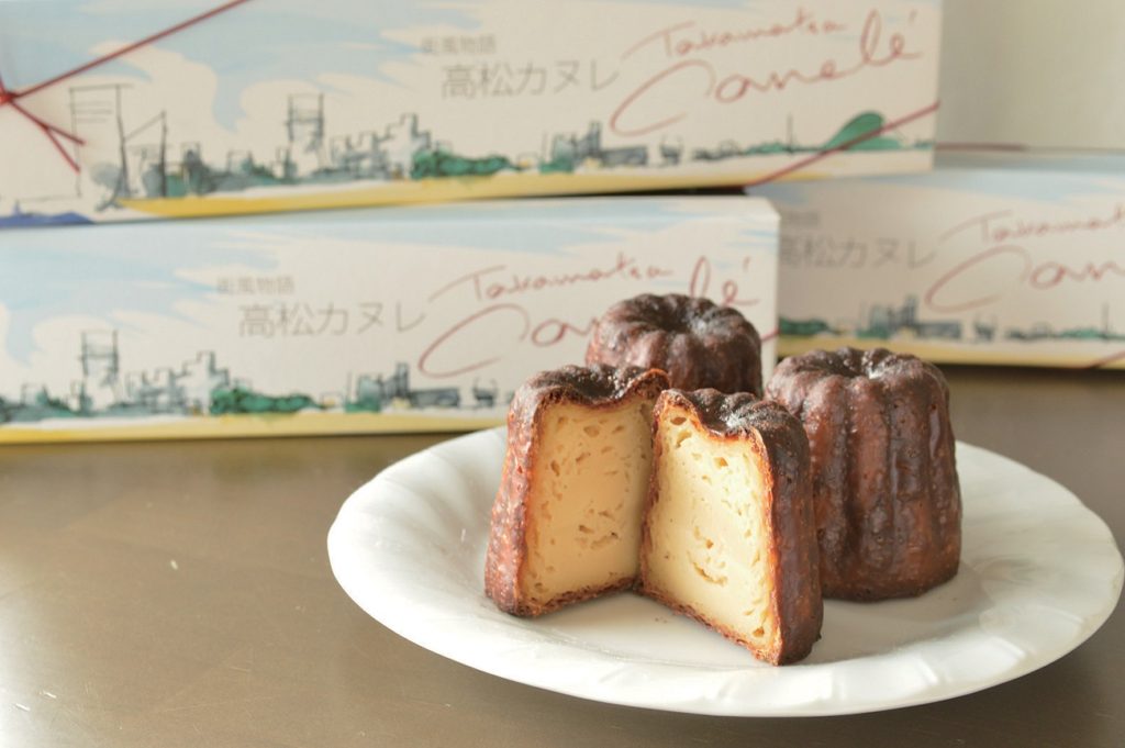 地域に愛されるパティスリー香川の名産品を使ったカヌレをぜひ